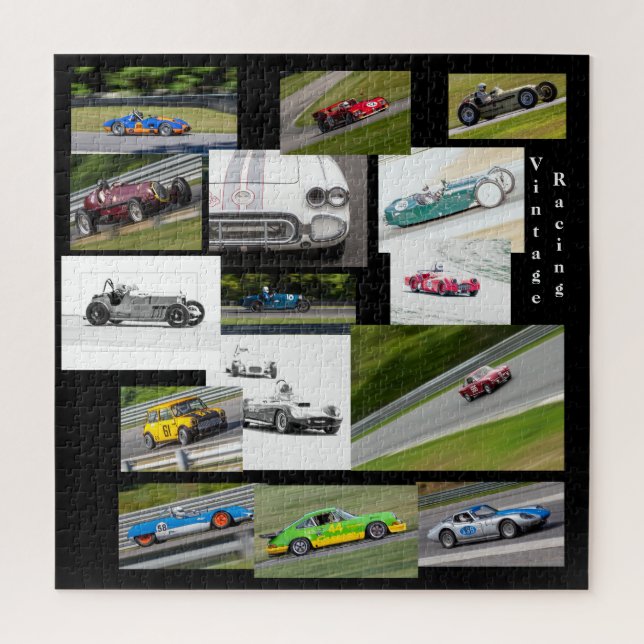 Puzzle Course vintage (Vertical)
