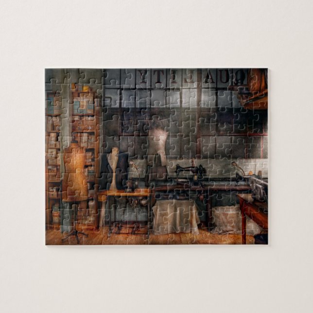 Puzzle Couture - Industrie - Linge de qualité (Horizontal)