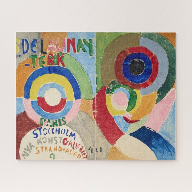 Puzzle Couverture autoportrait | Sonia Delaunay-Terk | (Horizontal)