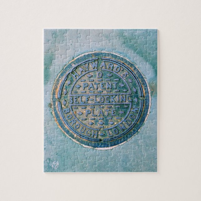 Puzzle Couverture utilitaire Londres - 8x10 - 110 pcs. (Vertical)