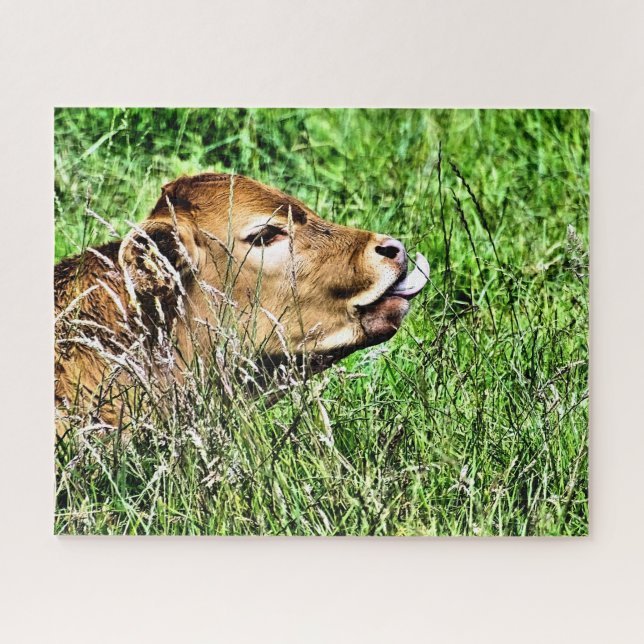 Puzzle COW Cute (Horizontal)