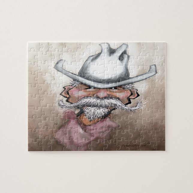 Puzzle Cowboy (Horizontal)