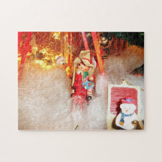 Puzzle Cowboy de Noël