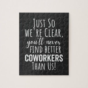 Puzzle Coworker   Moving   Leaving