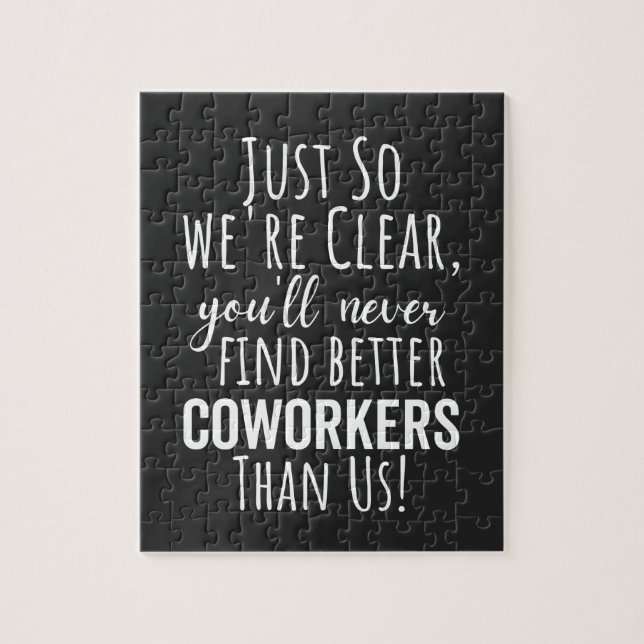 Puzzle Coworker | Moving | Leaving (Vertical)