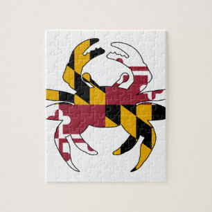 Puzzle Crabe de drapeau du Maryland