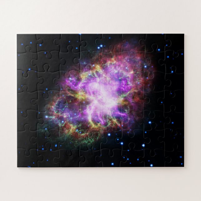 Puzzle Crabe Nebula Supernova Remnant Hubble Composite (Horizontal)