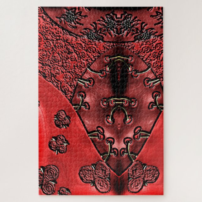 Puzzle Cranberry Bazaar  (Vertical)