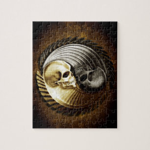 Puzzle Crâne Yin Yang