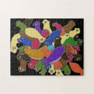 Puzzle Crazy Cross yeux Planariens