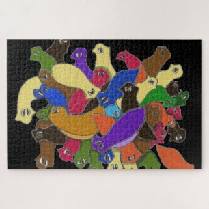 Puzzle Crazy Cross yeux Planariens