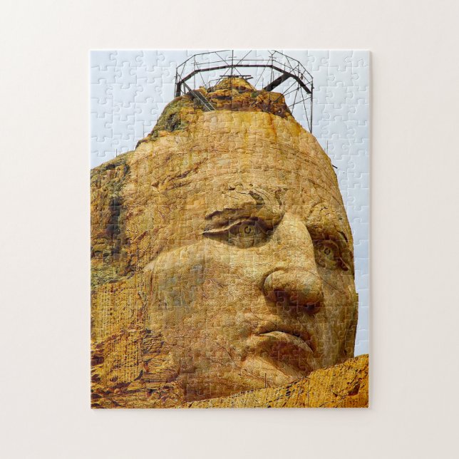 Puzzle Crazy Horse Dakota du Sud. (Vertical)