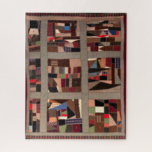 Puzzle Crazy Quilt