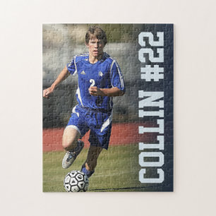 Puzzle Create Your Own Custom Photo Soccer Keepsake