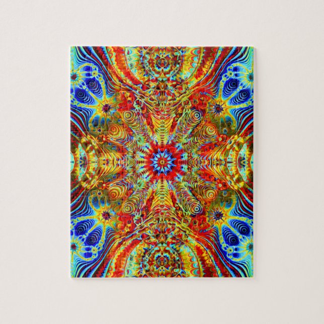 Puzzle Creatrip2 cosmiques - Conception trippy (Vertical)
