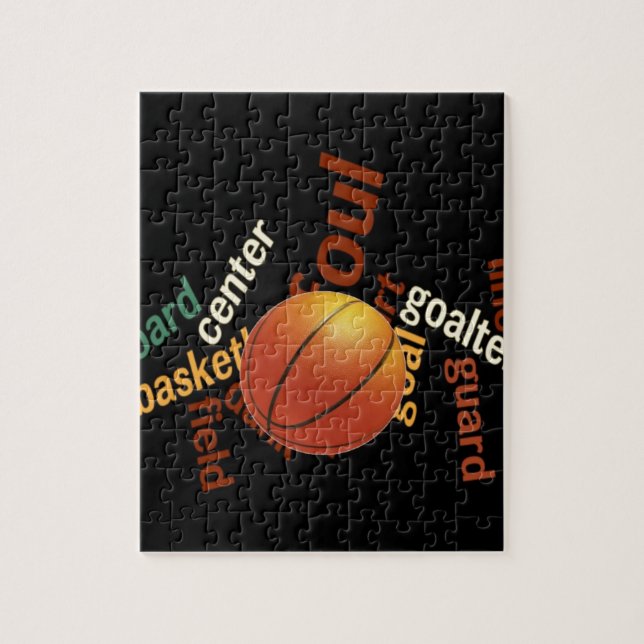 Puzzle Créez Vos Propres Fanatiques De Basketball De Boul (Vertical)