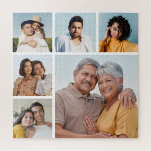 Puzzle Créez votre propre collage de 6 photos 