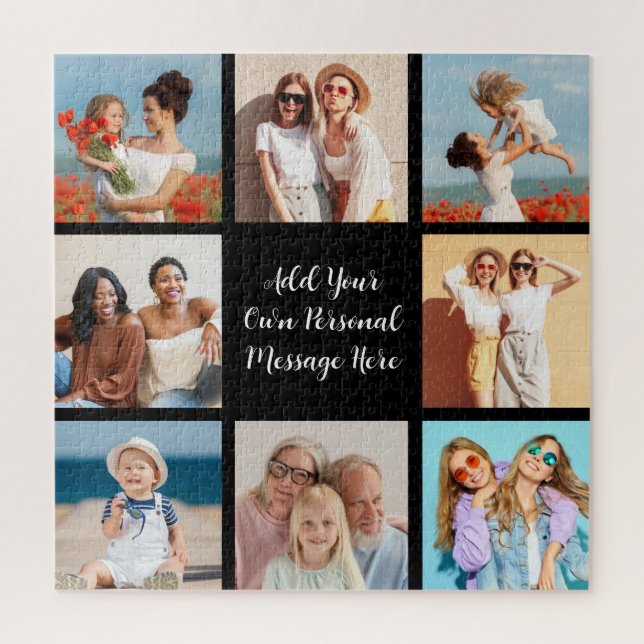 Puzzle Créez votre propre collection de photos 8 Ajouter  (Vertical)