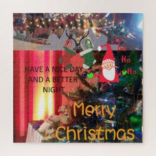 Puzzle Créez votre propre HoHoHo Joyeux Noël