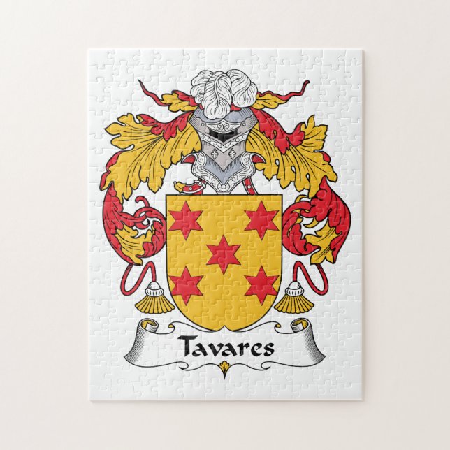 Puzzle Crête de famille de Tavares (Vertical)