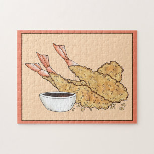 Puzzle crevettes crevettes crevettes Ebi Tempura Cuisine