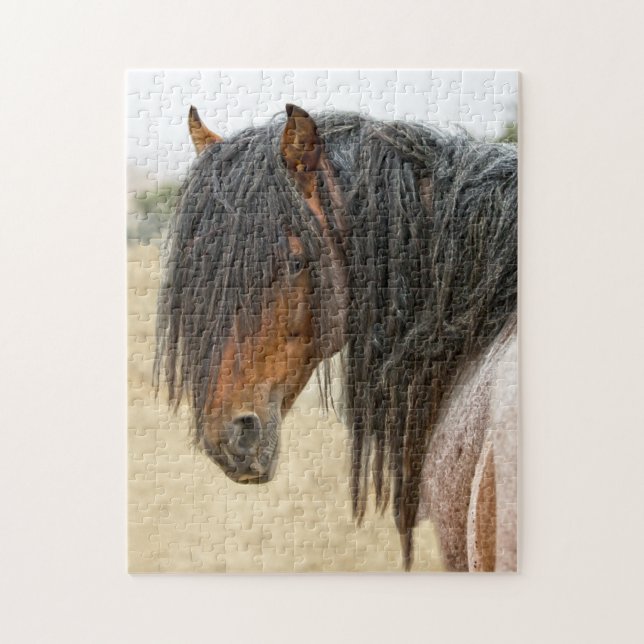 Puzzle Crinière de cheval (Vertical)