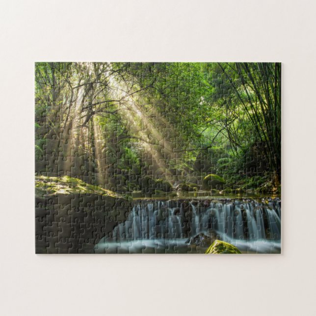 Puzzle Crique fascinante de Longquan (Horizontal)