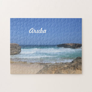 Puzzle Crise des vagues à Boca Keto à Aruba