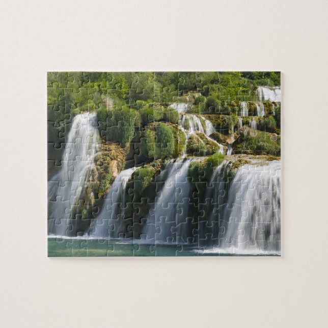 Puzzle Croatie, région de Sibenik-Knin, KRKA NATIONAL (Horizontal)
