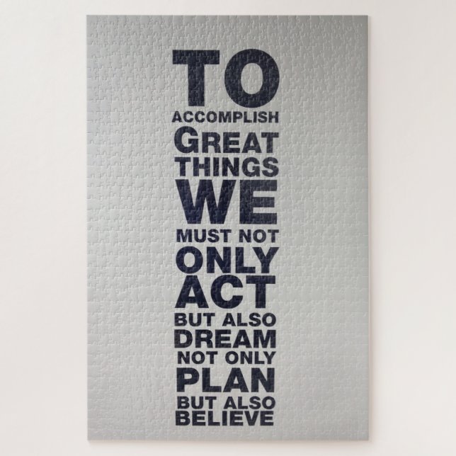 Puzzle croire (Vertical)