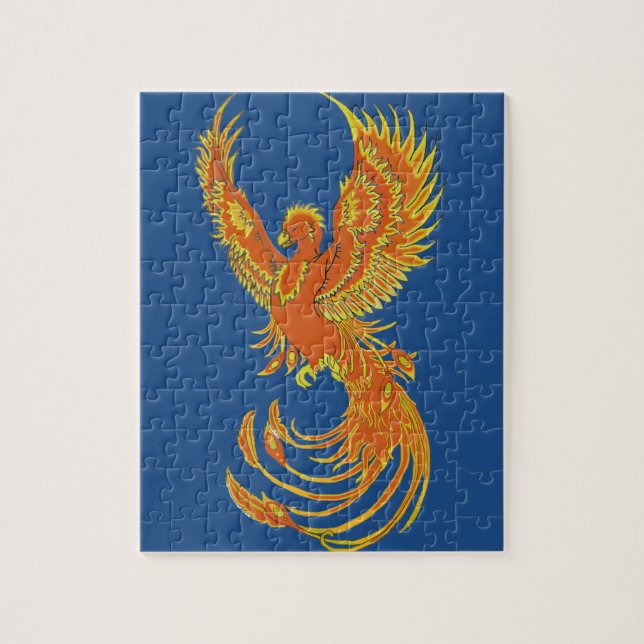 Puzzle croissant Phoenix (Vertical)