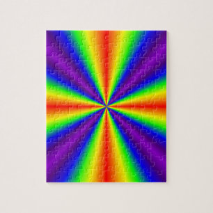 Puzzle Croix Arc-en-ciel