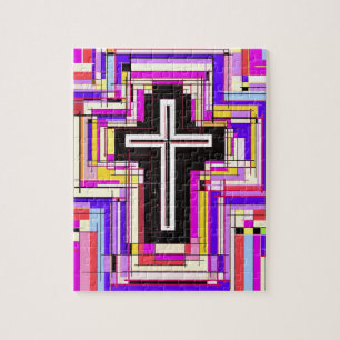 Puzzle croix chrétienne religieuse