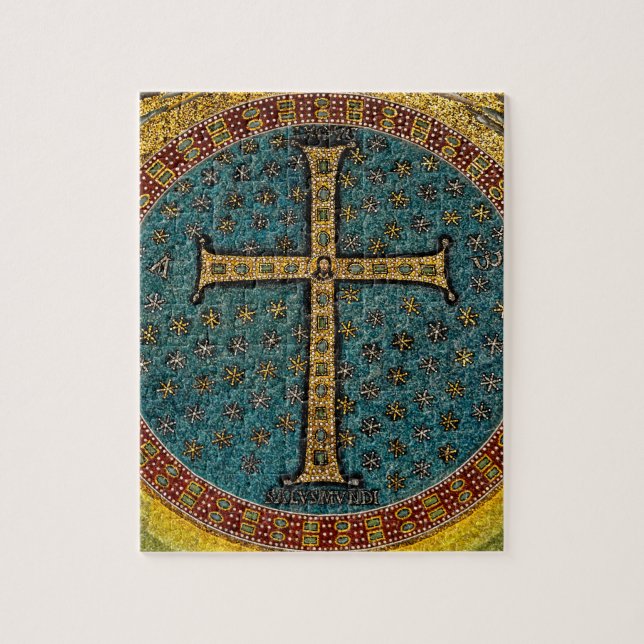 Puzzle Croix de mosaïque de Ravenne (Vertical)