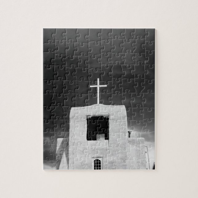 Puzzle Croix sur la plus ancienne église, San Miguel, Pèr (Vertical)