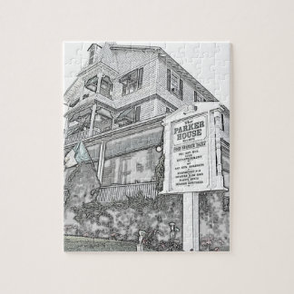 Puzzle Croquis de Chambre de Parker - rivage du Jersey