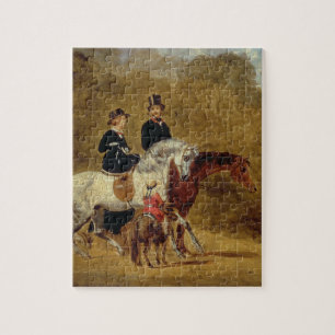 Puzzle Croquis de la Reine Victoria, prince époux et HRH