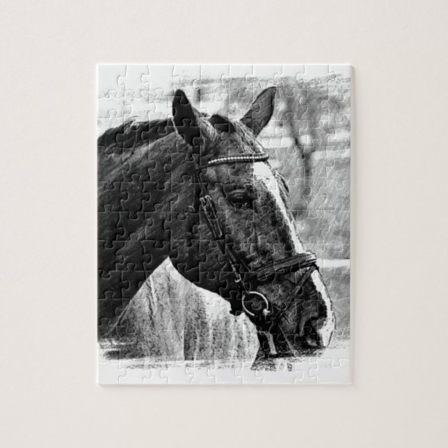 Puzzle Croquis noir blanc (Vertical)