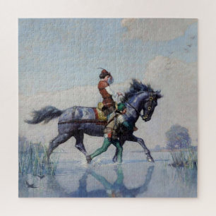Puzzle « Crossing the Fens » par NC Wyeth