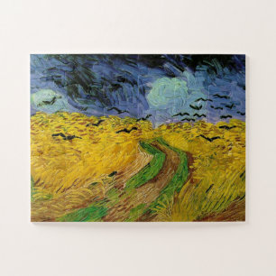Puzzle Crows Van Gogh Peinture Art Vintage