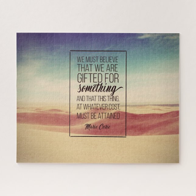 Puzzle Croyez que nous sommes DOUÉS (Horizontal)