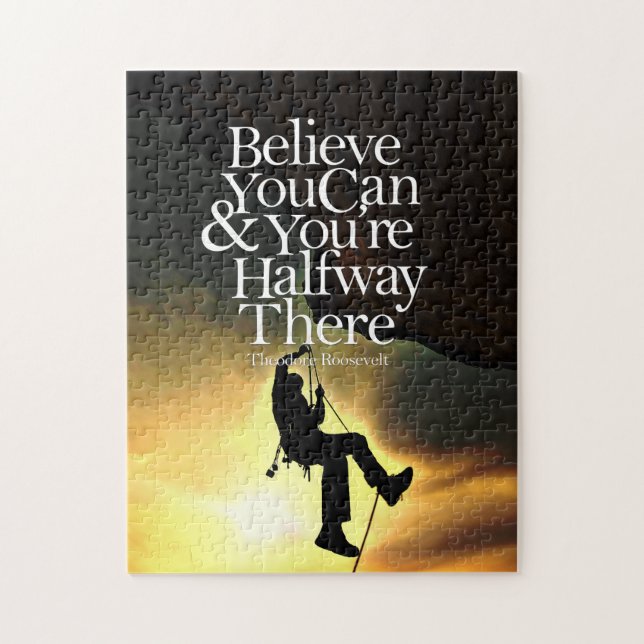 Puzzle Croyez que vous pouvez citation de motivation de (Vertical)