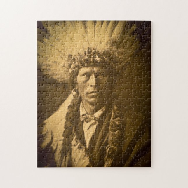 Puzzle Cru de Garfield Jicarilla de chef indien d'Apache (Vertical)