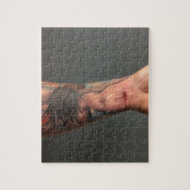 Puzzle Crucifixion chrétienne de crucifix de Jésus (Vertical)