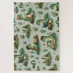Puzzle Cryptides confortables Nessie Monstre du Loch Ness
