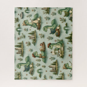 Puzzle Cryptides confortables Nessie Monstre du Loch Ness
