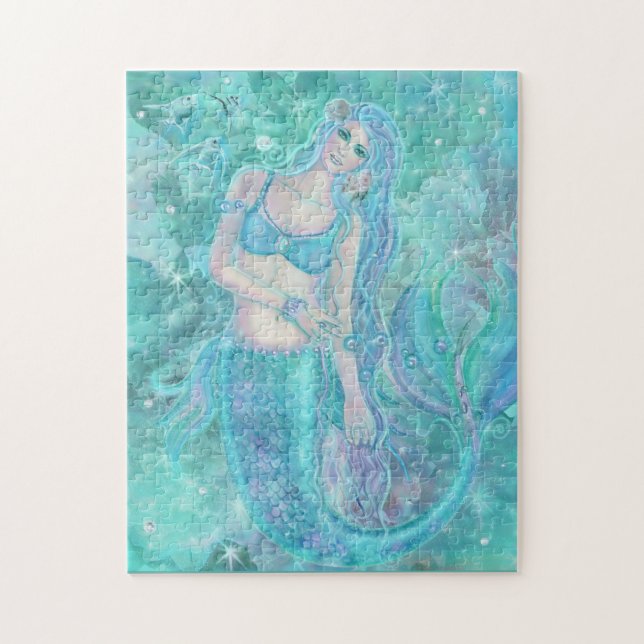 Puzzle Crystal Mermaid rêve par Renee Lavoie (Vertical)