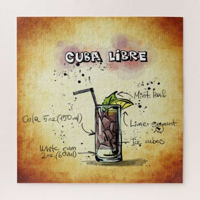Puzzle Cuba Libre 01 (Vertical)