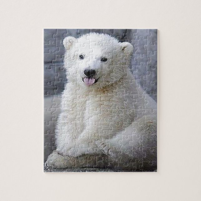 Puzzle Cube d'ours polaire (Vertical)
