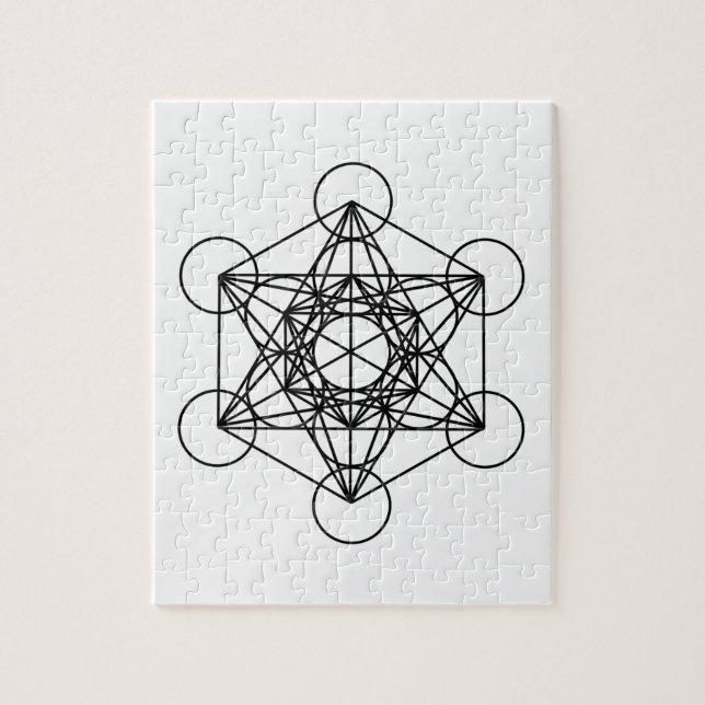 Puzzle Cube en Metatron (Vertical)